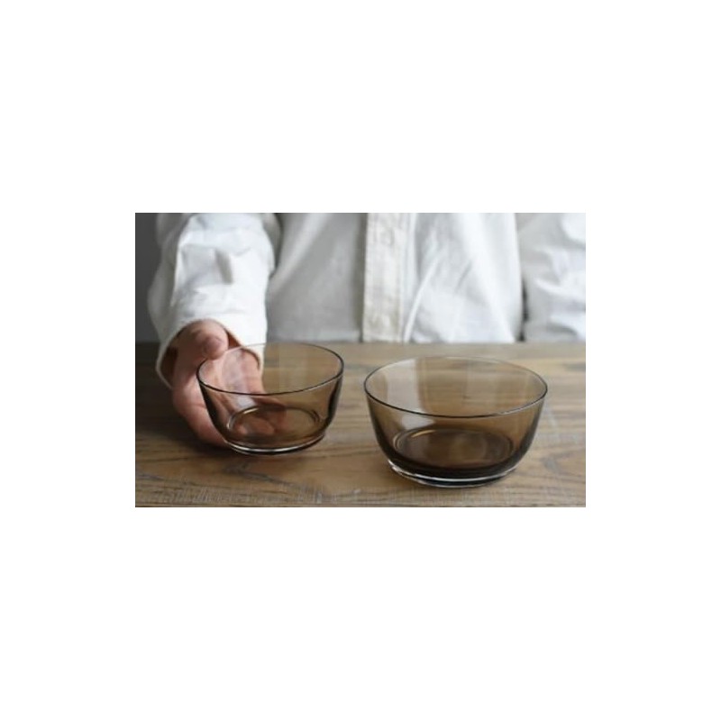 KINTO 26904 HIBI Bowl, 3.9 inches (100 mm), Brown