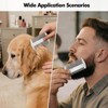 Lunhoo 2 Pack Hair & Beard Comb, Stainless Steel Combs,