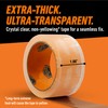 Gorilla Crystal Clear Tape, 1.88” x 18 yd (Pack of
