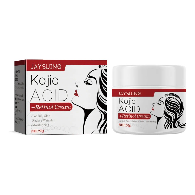 Crema Iluminadora Facial Ácido Melanina Kojic Redu