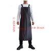 Jaspfct Waterproof Rubber Apron-43 Vinyl Waterproof Apron, Chemical Resistant Work
