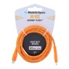 MobileSpec MB06824 7 Foot Lightning(R) to USB-C(TM) Hi-Visibility Charge and
