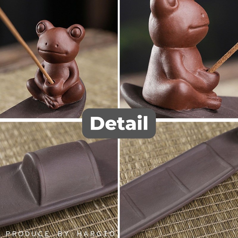 HARJIO Incense Holder Incense Holder, No Spills, Incense Holder, Cute,
