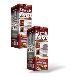2pack Sangre De Toro Tónico 1lt Hierro Y Vitaminas,complejob Sabor Sin Sabor Vida Natural