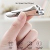 Nail clippers for thick nails, professional nail clippers with catcher,