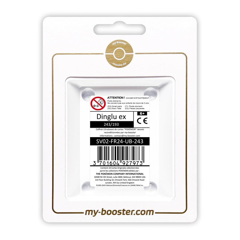 my-booster Pokémon Company SV02-FR24-UB-243, Multi-Colour
