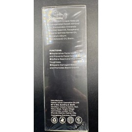 New BlueCare Blue Care 2X Concentration Biotin BEARD GROWTH OIL - Sandalwood, 2oz,