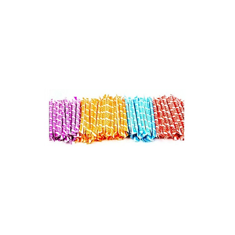 500 Pixy Silly Stix Sugar Candy Straws - Cherry -