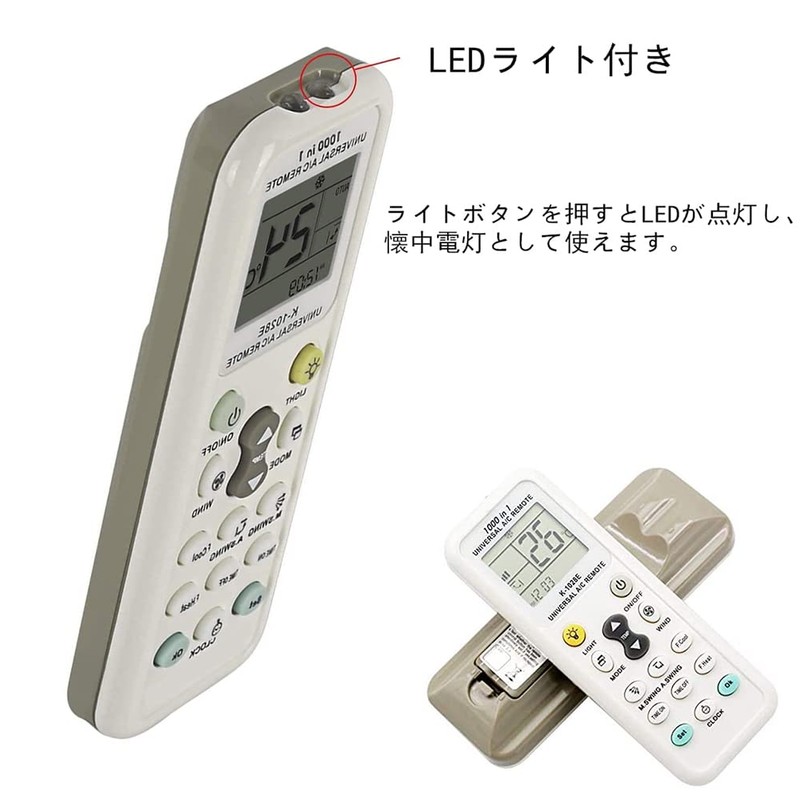 YFFSFDC Air Conditioner Remote Control, Universal K-1028E Compatible with 1000