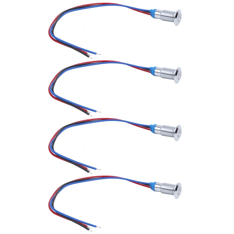 4 Set LED Indicator Light Signal 2Color Common Anode Waterproof