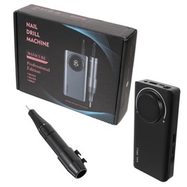 Baluue Portable Nail Drill Pen Electric Nail Art Polisher Manicure Supplies Polishing Tool