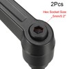 TA-VIGOR 2Pcs Adjustable Clamping Lever Handles, M10 x 25mm Locking