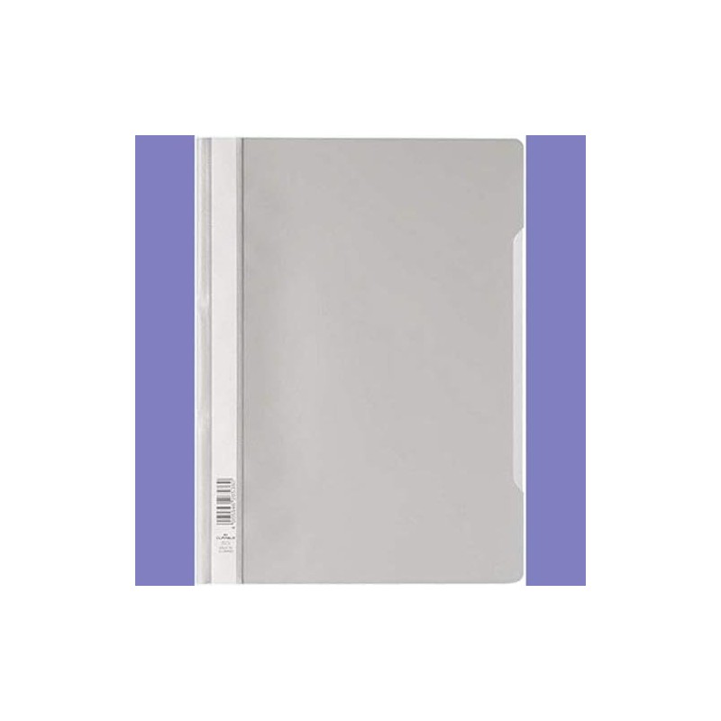 Durable 252310 Clear View Folder-Report File A4 PP, Grey -