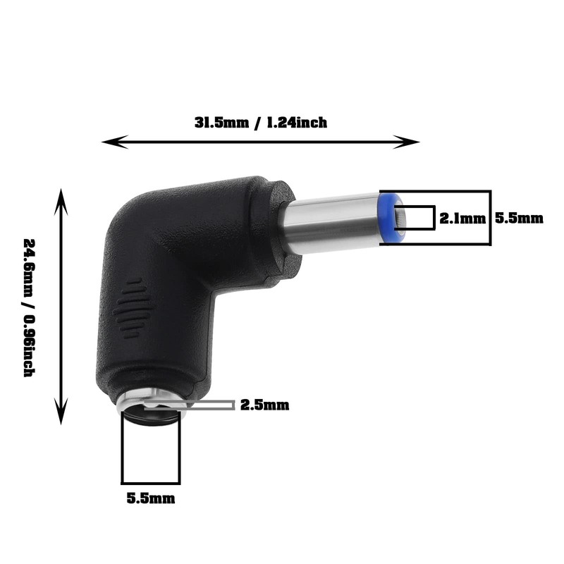 The Lord of the Tools 5PCS DC Power Connector Adapter