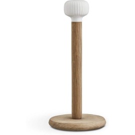 Kähler Küchenrollenhalter H31 cm Hammershøi handlich dänisches Design, Weiss