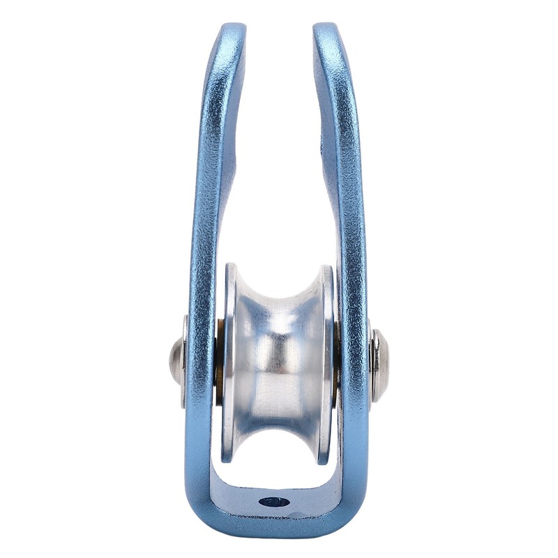Climbing Single Pulley Al Mg Alloy Fixed Eye Single Rope
