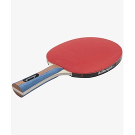 Killerspin Jet Set Premium of 2 Ping Pong Paddles and 3 Table Tennis Balls, Red/Black, Small