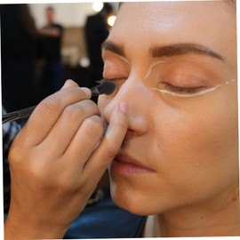 Healeved 30pcs Dual-end Sponge Eyeshadow Applicators for Makeup Artists Easy to Use Eye Makeup Tools for Cosmetic Application and Color Mixing