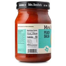 Mrs. Renfro’s Peach Salsa – Gluten Free (16-oz. jars, 2-pack)