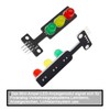 GERUI 18 x LED Traffic Light Module Creative DIY Mini