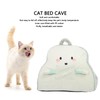 Pet Tent Cave Bed Soft Comfortable Breathable Warm Cat Bed