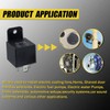 EPLZON JD1912 Relay 4 Pin 40A 12V SPST Car Truck