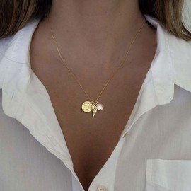 TGOLM Miscarriage Gifts for Mothers Memorial Footprint Guardian Angel Pendant Necklace for Mom April Birthstone Crystal Condolence Gift