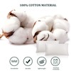 PiccoCasa Pillowcases 2 Pack Cotton Pillow Cases with Zipper Closure