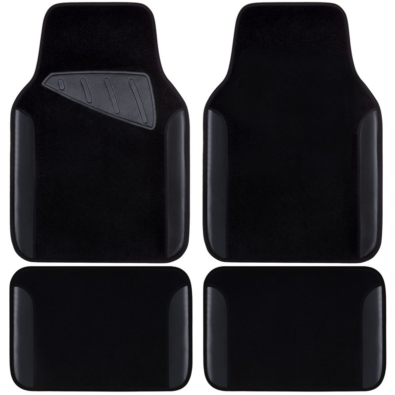 CAR PASS Alfombrillas impermeables para coche de ajuste universal, alfombras