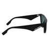 KARL LAGERFELD Unisex KL6185S Sunglasses, Black, One Size, black