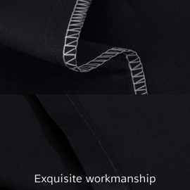 NTBAY 2 Pack 500 Thread Count 100% Egyptian Cotton Toddler Pillowcases, Super Soft and Breathable Envelope Closure Travel Kids Nursery Pillow Cases, 40x60 cm, Black