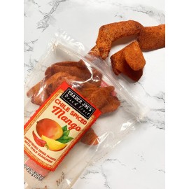 Trader Joe's 4 Packs Trader Joe's Chile Spiced Mango Dried Fruit 8 oz Each Pack, Total 2 lbs