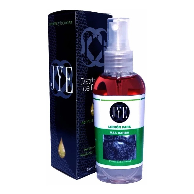 Locion Jye Crecimiento Barba 60 Ml Super Natural