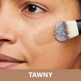 No7 Lift & Luminate Triple Action Serum Foundation - Tawny - Liquid Foundation Makeup with SPF 15 for Dewy, Glowy Base - Radiant Serum Foundation for Mature Skin (30ml)