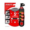 Diablo 7-Piece Hook and Lock ROS Sanding Discs for Wood,