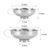 Pack of 2 jam funnels