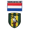 A-ONE 2 PCS Pack- The Netherlands Den HAAG Stork Shield