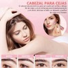 Depiladora Facial Mujer, 2 en 1 Eléctrica Depiladora Cejas Afeitadora