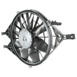 Kucaruce Radiator Cooling Fan & Motor Compatible with 97-04 Dakota Extended Cab Pickup 97-04 Dakota Standard Cab Pickup 00-04 Dakota Crew Cab Pickup 00-02 Durango Sport Utility Pickup Truck