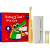 Ages 3-10 Kids Toddler Electric Toothbrush Extra Soft Silicone Bristles