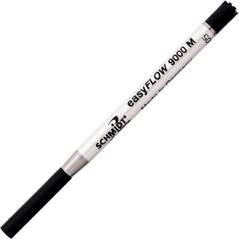 Schmidt 9000 Easy Flow Hybrid Ballpoint Refill Medium, 1 Black