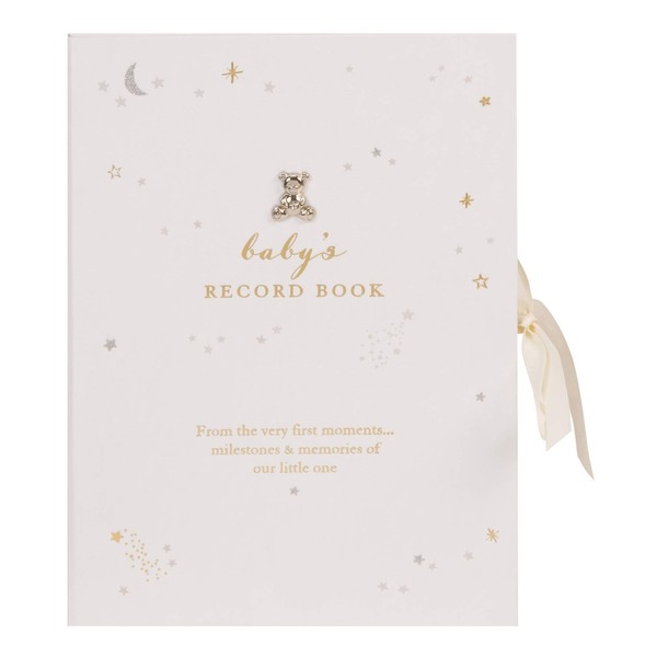 Baby's A4 Baby Record Keepsake Book Christening Baptism New Birth