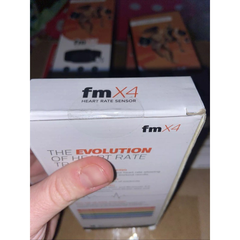 FITMETRIX HEART RATE SENSOR, fmX4 Bluetooth, App Compatible, Internal Memory