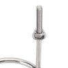 316 Stainless Steel Double Ring Cup Holder with Mounting Nut