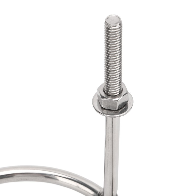 316 Stainless Steel Double Ring Cup Holder with Mounting Nut