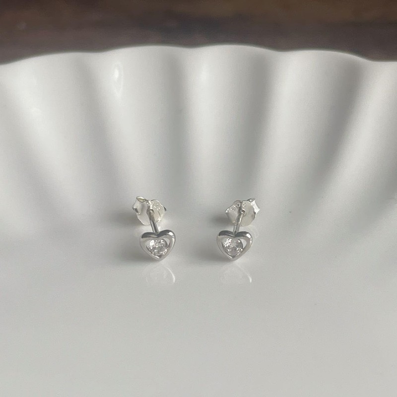 Silver 925 Earrings, Silver, Yellow Gold, Pink Gold, 18K Coating,