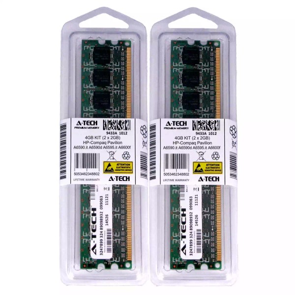 A-Tech 4GB KIT 2 x 2GB HP Compaq Pavilion A6590.it
