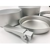 Camp Aluminum Ultralight Camping Cookware for Outdoor Hiking Backpacking