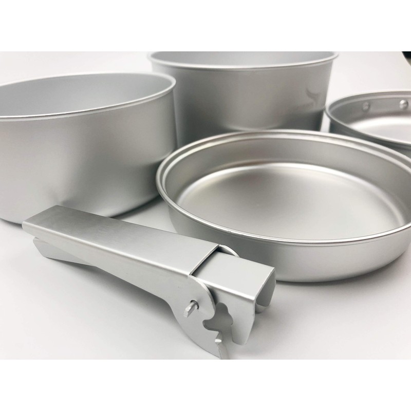 Camp Aluminum Ultralight Camping Cookware for Outdoor Hiking Backpacking