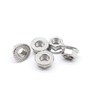 Tuercas de brida M12, 10 piezas M12 dentadas hexagonales de